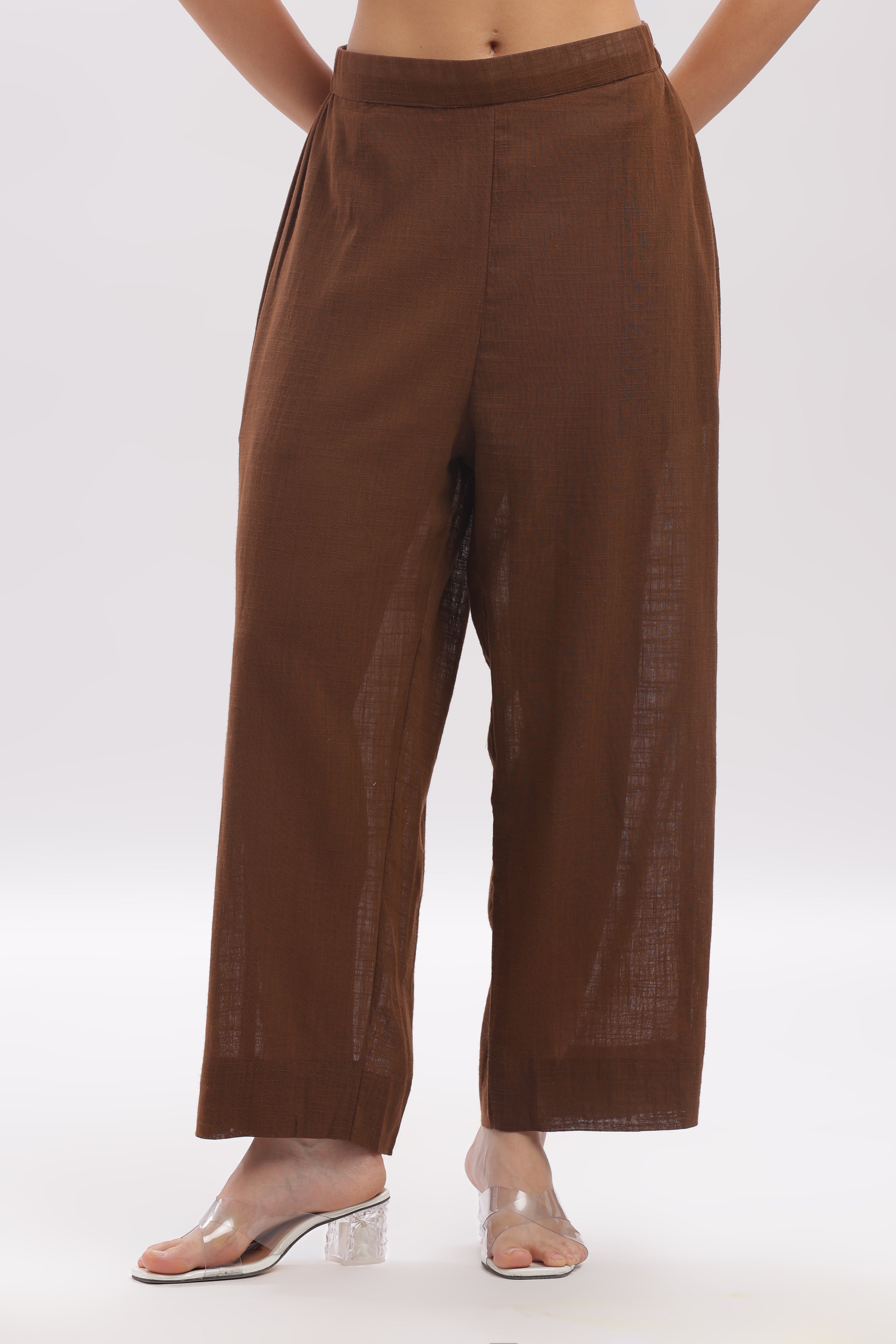 TSR coffee brown cord set