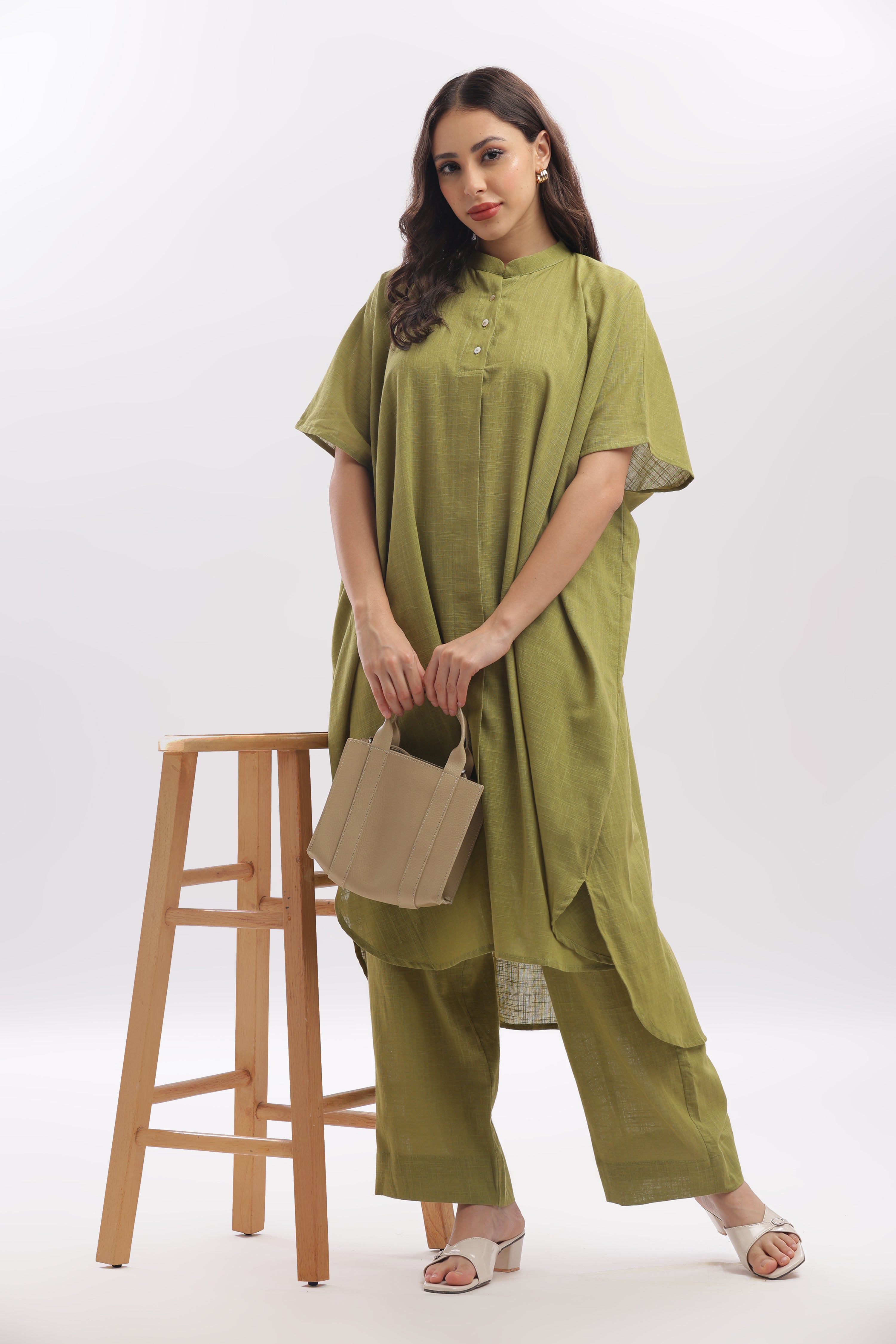 TSR light olive green cord set
