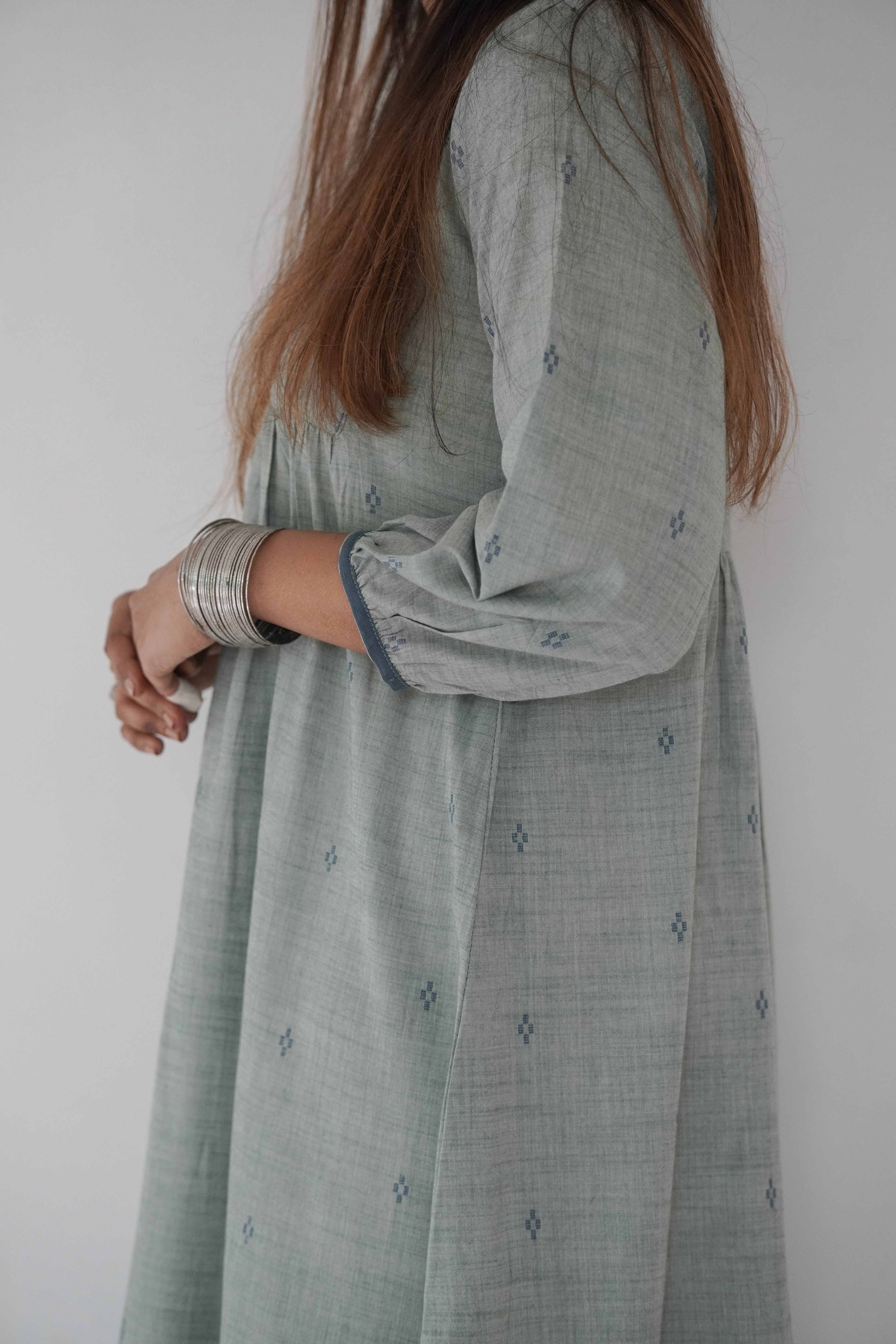 Temple border dress